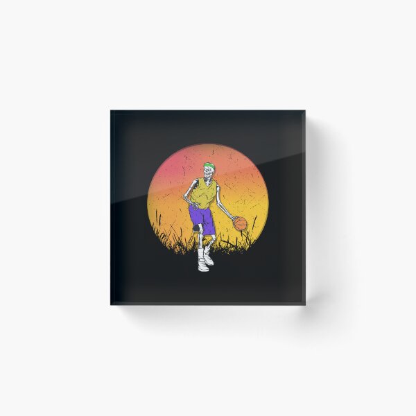 Item preview, Basketball Skeleton Sunset designed and sold by franktact.
