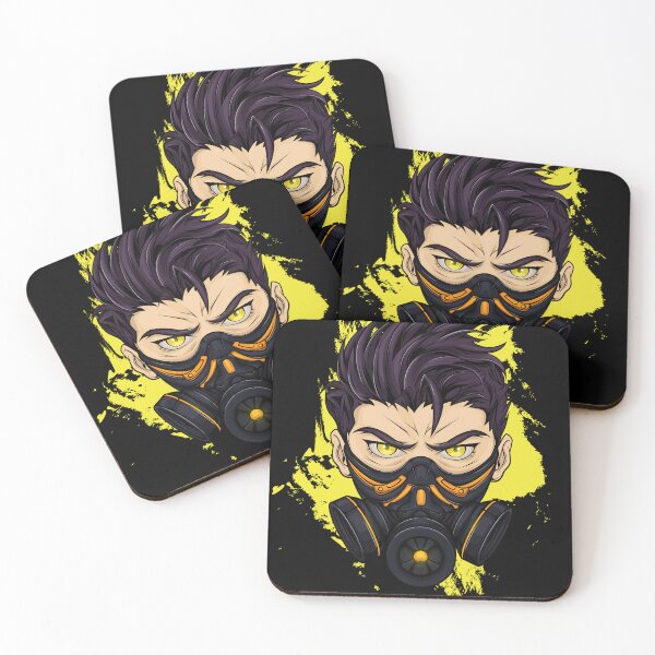 Item preview, Anime art with a post-apocalyptic mask theme designed and sold by Indraokta22.
