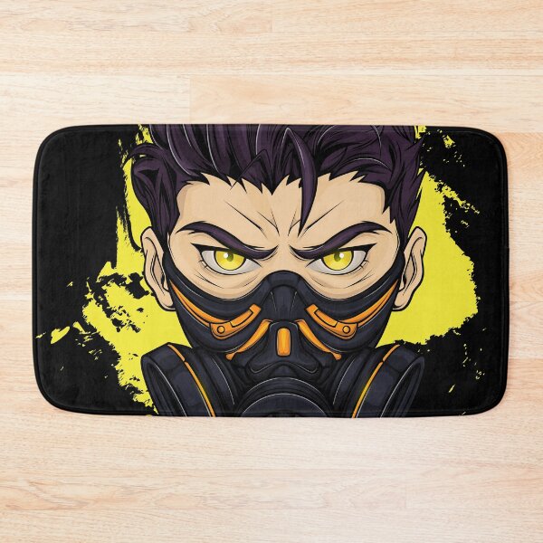 Item preview, Anime art with a post-apocalyptic mask theme designed and sold by Indraokta22.