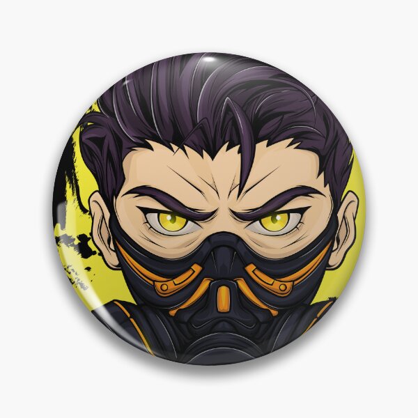 Item preview, Anime art with a post-apocalyptic mask theme designed and sold by Indraokta22.