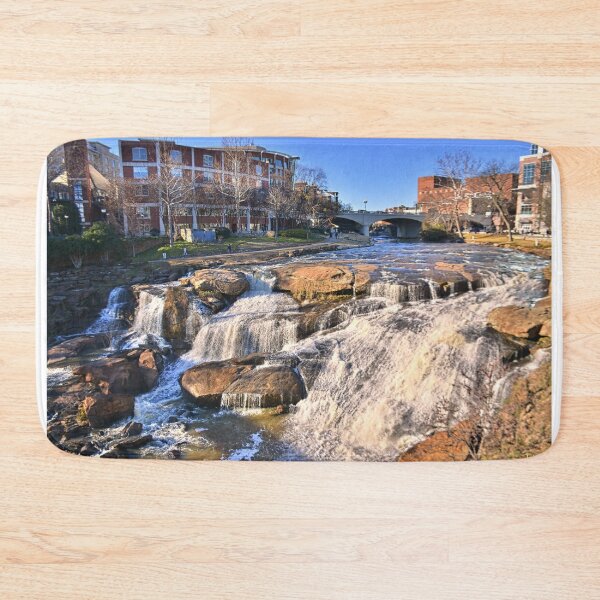 Item preview, Overlooking The Reedy River Waterfall Greenville South Carolina designed and sold by LisaWootenPhoto.