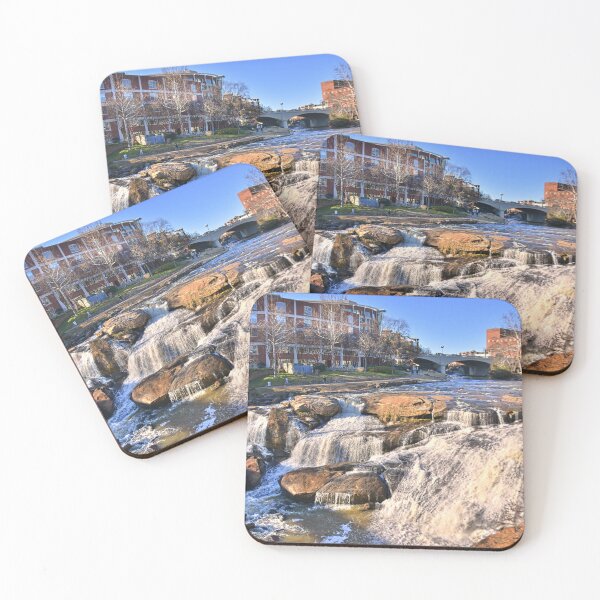 Item preview, Overlooking The Reedy River Waterfall Greenville South Carolina designed and sold by LisaWootenPhoto.