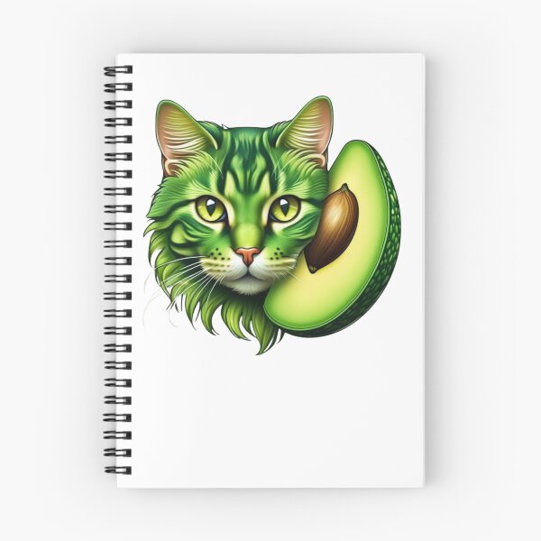 Item preview, Cute Green Avocado Cat designed and sold by LEOOTY.