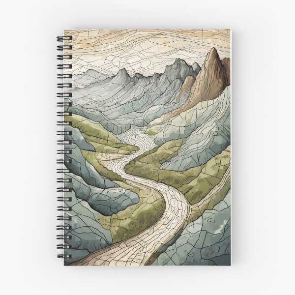 Item preview, Serene Minimalistic Landscape designed and sold by drawbey.