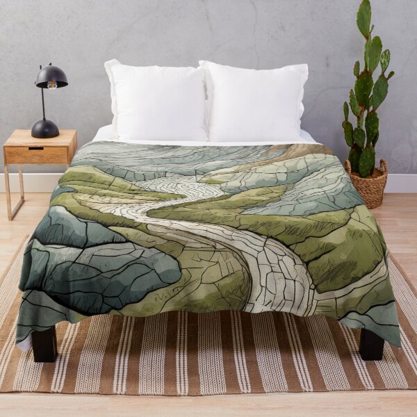 Item preview, Serene Minimalistic Landscape designed and sold by drawbey.