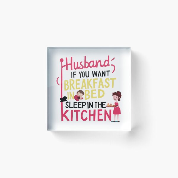 Item preview, Mom's Morning Humor: Breakfast in Bed Rules! Mother's Day Illustration designed and sold by HahaHandlesHub.
