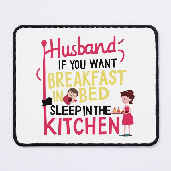 Item preview, Mom's Morning Humor: Breakfast in Bed Rules! Mother's Day Illustration designed and sold by HahaHandlesHub.