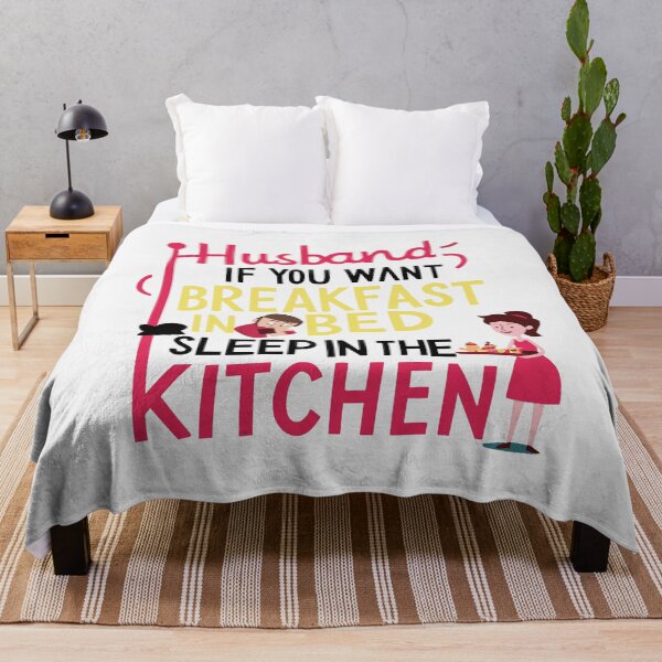 Item preview, Mom's Morning Humor: Breakfast in Bed Rules! Mother's Day Illustration designed and sold by HahaHandlesHub.