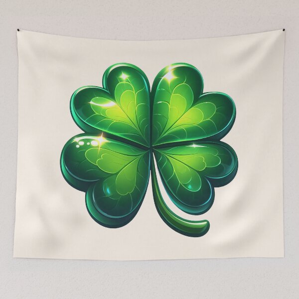 Item preview, Four-Leaf Clover designed and sold by Delemore Art.