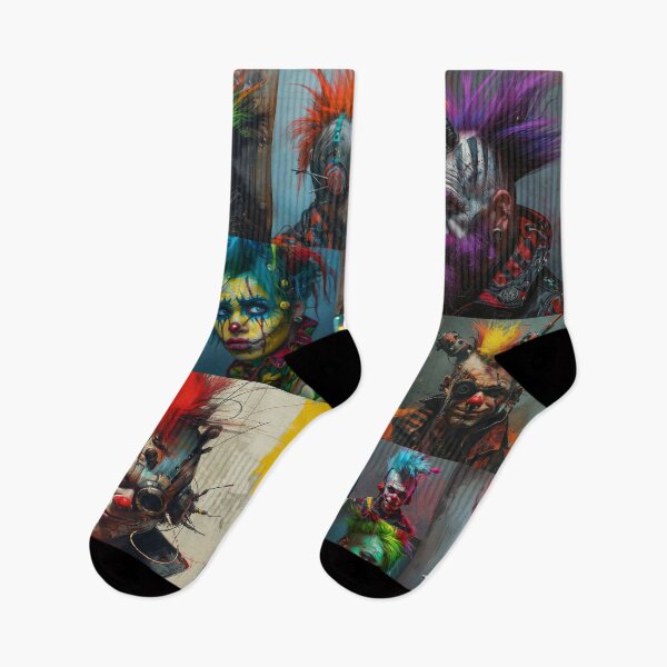 Item preview, Cyberpunk Clowns designed and sold by janaenewman.