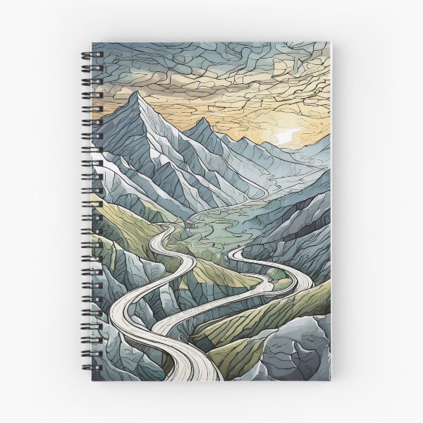 Item preview, Serene Minimalistic Landscape designed and sold by drawbey.