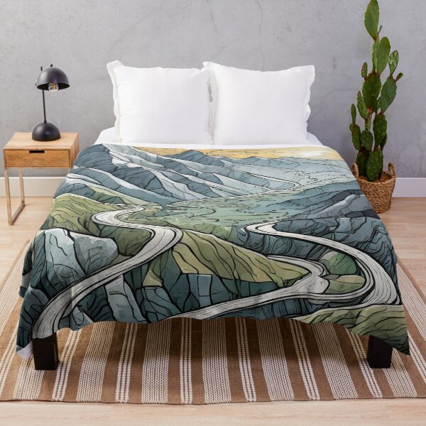 Item preview, Serene Minimalistic Landscape designed and sold by drawbey.