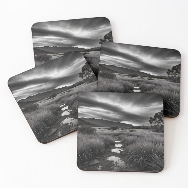 Item preview, Summit Symphony: Monochromatic Valley Peaks designed and sold by ShadeScapeArt.
