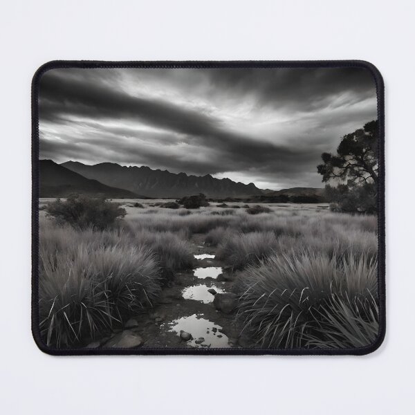 Item preview, Summit Symphony: Monochromatic Valley Peaks designed and sold by ShadeScapeArt.