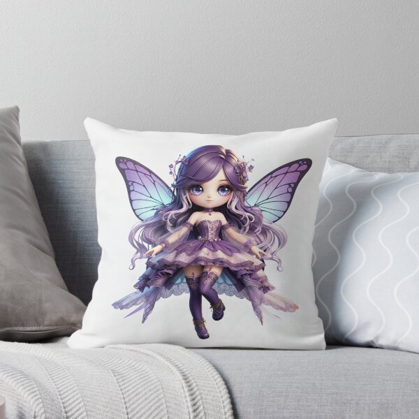 Item preview, Violet Chibi Fairy designed and sold by CHIBI_POPZ.