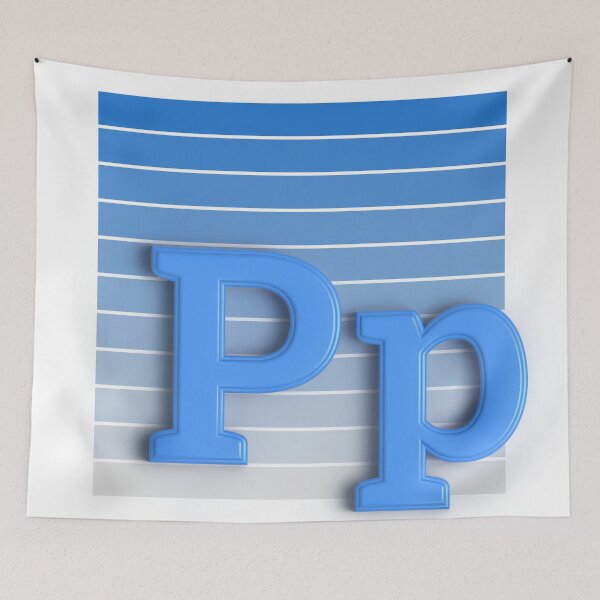 Item preview, P - Letter designed and sold by JanKrogh.