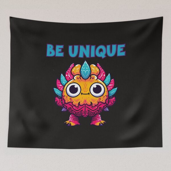 Item preview, Be A Unique Monster designed and sold by elynne9.