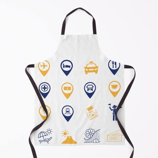 Item preview, Travel icons designed and sold by GUNAPRIYAA.