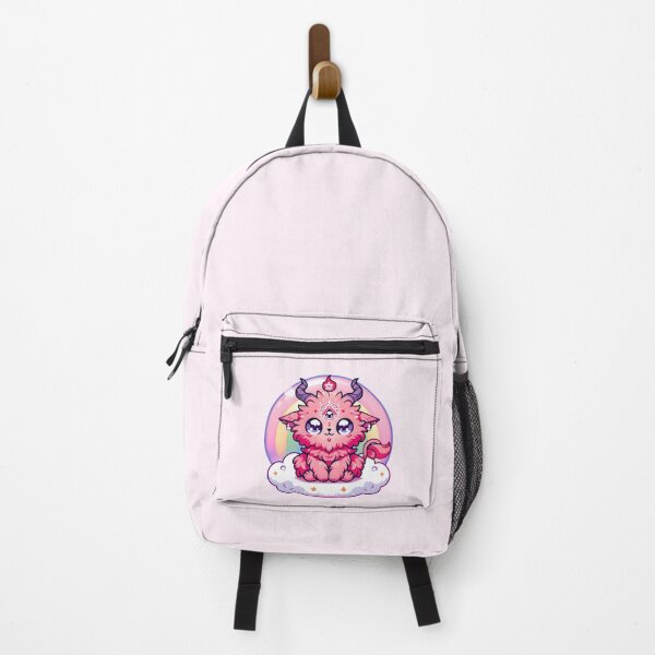 Item preview, Pastel Goth Magic Kitten - Adorable kawaii Horned Cat with Occult Symbols designed and sold by Unitepeople.