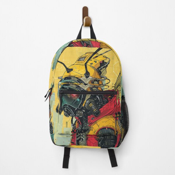 Item preview, Cyber Punk Bee Boy Mask Bee Art Print designed and sold by GrinGalore.