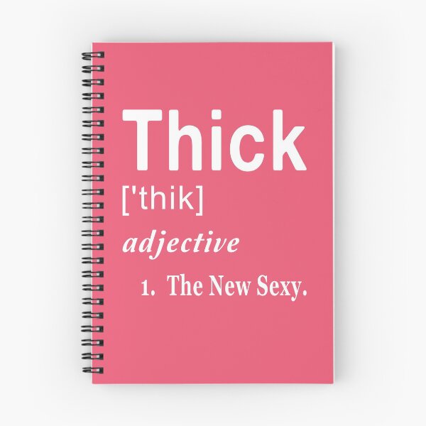 Item preview, Thick is The New Sexy - Word Definition designed and sold by NoBonesLife.