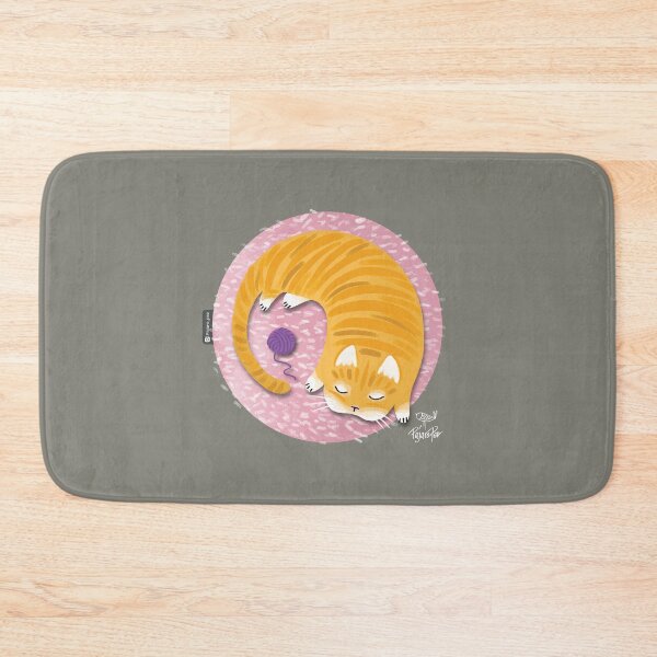 Item preview, Orange Cat Sleeping after play / Orange Cat sleeping designed and sold by PajaroPez.