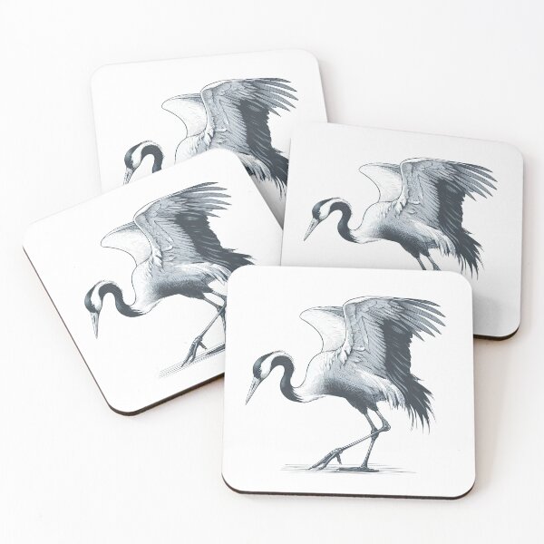 Item preview, Graceful Common Crane, Cute Whooping designed and sold by FlowCreate.