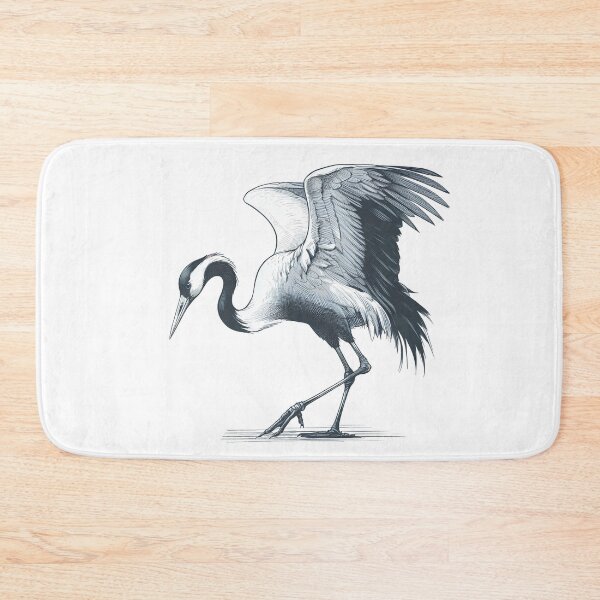 Item preview, Graceful Common Crane, Cute Whooping designed and sold by FlowCreate.