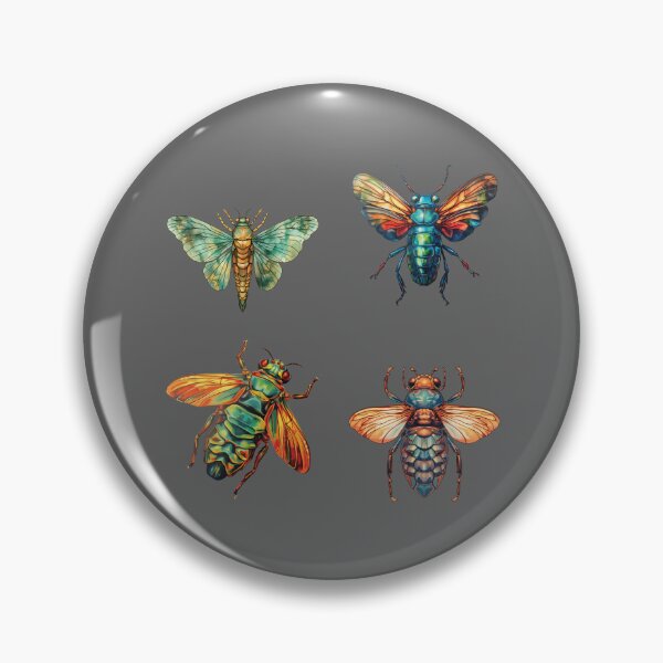 Item preview, Cicada lover pattern Insect collector entomology my hobby pack designed and sold by AlchemyColor.