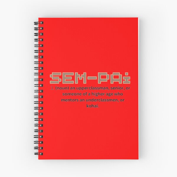 Item preview, Sempai Definition designed and sold by Tokyotopia.