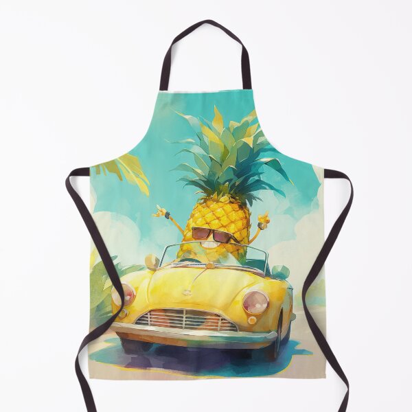 Item preview, Funny Pineapple in a car designed and sold by JoyfulNat.