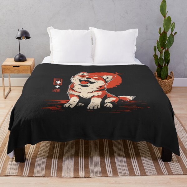 Item preview, perro japonés designed and sold by InkVibe.
