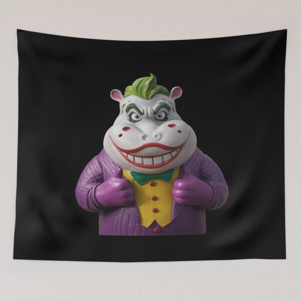 Item preview, Joker The Hippo designed and sold by Midnight Veil Designs.