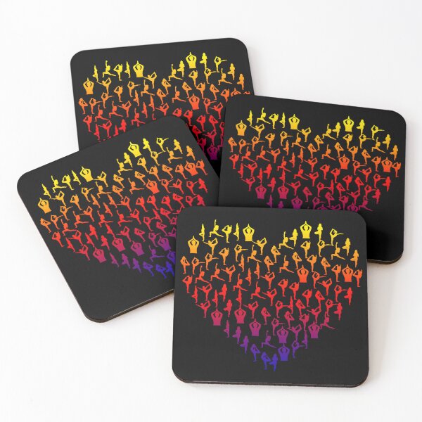 Item preview, Yoga Pose Heart designed and sold by emilypigou.