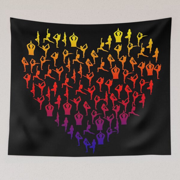 Item preview, Yoga Pose Heart designed and sold by emilypigou.