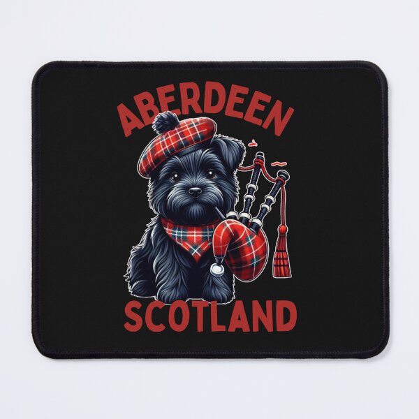 Item preview, Scotty Dog Wearing Tartan and Playing Bagpipes Aberdeen designed and sold by AlienOccupation.