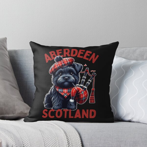 Item preview, Scotty Dog Wearing Tartan and Playing Bagpipes Aberdeen designed and sold by AlienOccupation.