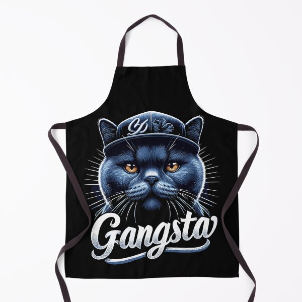Item preview, BKH British Shorthair Blue Cat Gangsta Gangster Gift designed and sold by Pineapple-Tree.