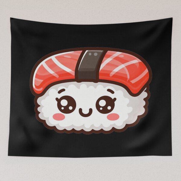 Item preview, Adorable Kawaii Sushi - Charming designed and sold by Shtex.