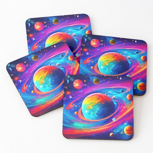 Item preview, Vivid Cosmic Palette designed and sold by Health And Fitness Posts e-Store.