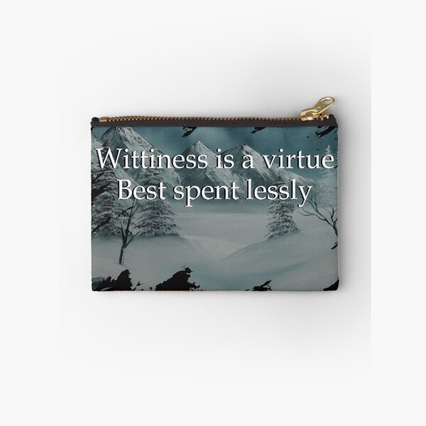 Item preview, Confused Proverbs: Wittiness designed and sold by ShiftyPumpkin.