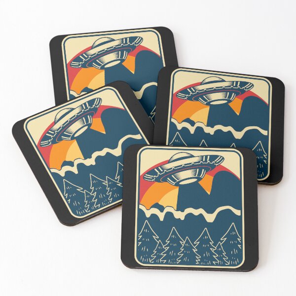 Item preview, Vintage Alien UFO Hunter designed and sold by ArtByKatti.