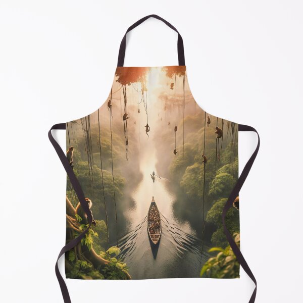 Item preview, Canoe on the river designed and sold by Vibranta Studio.