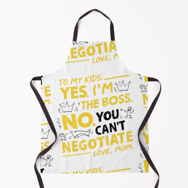 Item preview, Mom's Assertive Message: Yes, I'm the Boss! Mother's Day Typography designed and sold by HahaHandlesHub.
