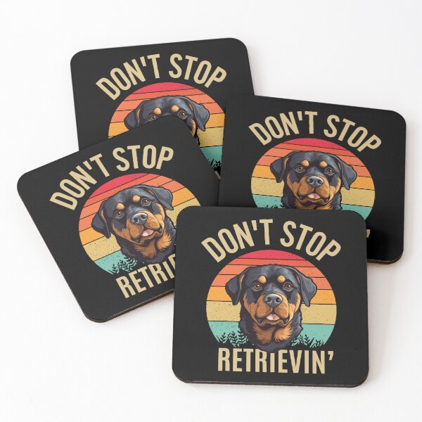 Item preview, Don't Stop Retrieving Funny Dog Retriever Lover Vintage designed and sold by ZACK ART.