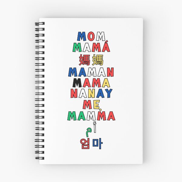 Item preview, mother's Day different languages designed and sold by WojtiWu.