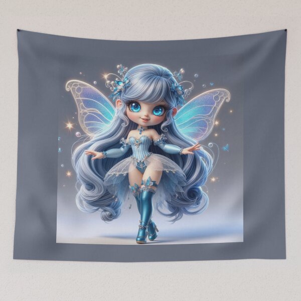 Item preview, Sky Blue Chibi Fairy designed and sold by CHIBI_POPZ.