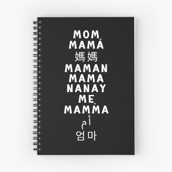 Item preview, mother's Day different languages designed and sold by WojtiWu.