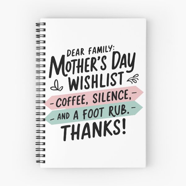 Item preview, Mom's Dream Wishlist: Minimalist Mother's Day Typography designed and sold by HahaHandlesHub.