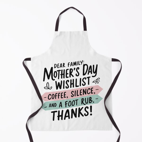 Item preview, Mom's Dream Wishlist: Minimalist Mother's Day Typography designed and sold by HahaHandlesHub.